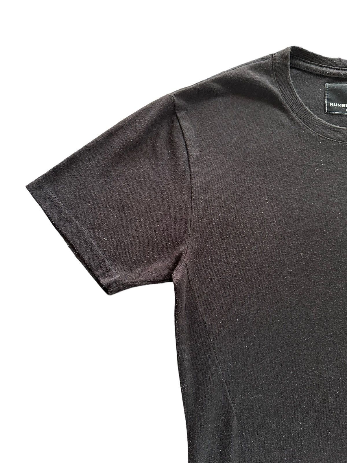 Number (N)ine Number Nine Denim plain black tee Size US S / EU 44-46 / 1 - 4 Thumbnail