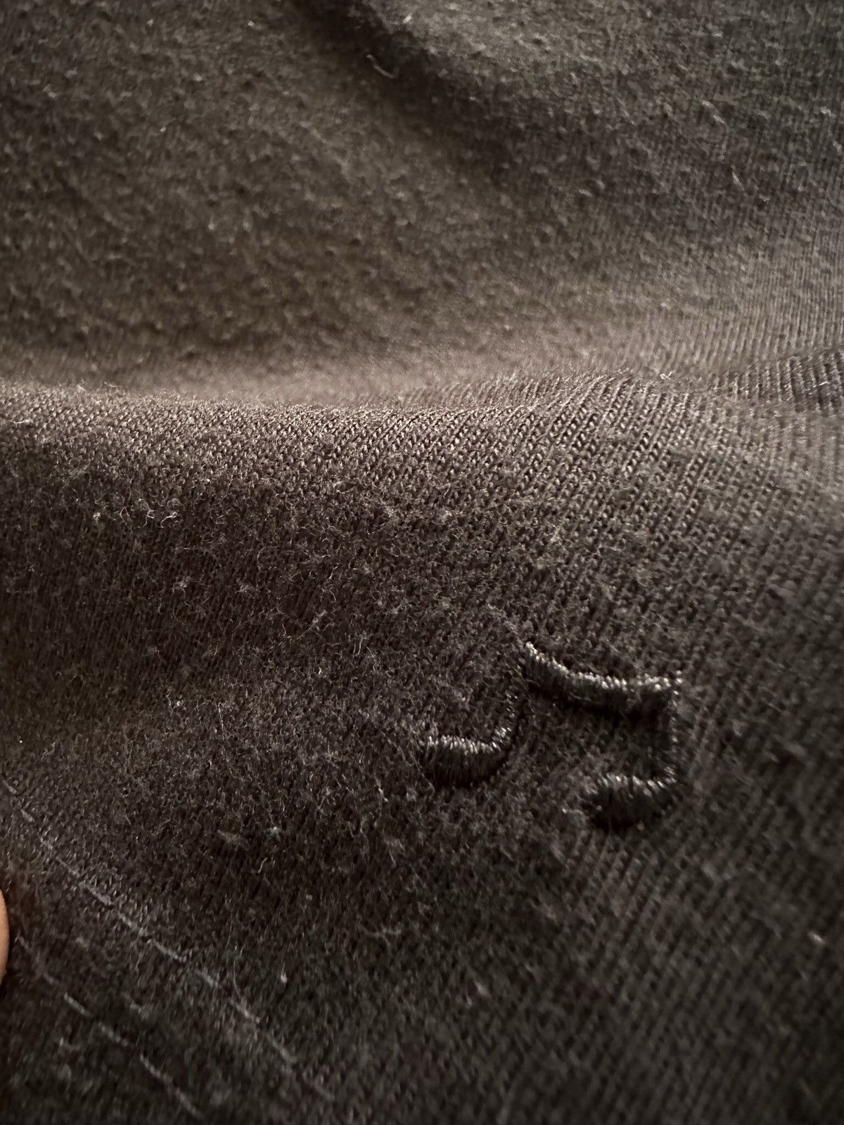 Number (N)ine Number Nine Denim plain black tee Size US S / EU 44-46 / 1 - 7 Thumbnail