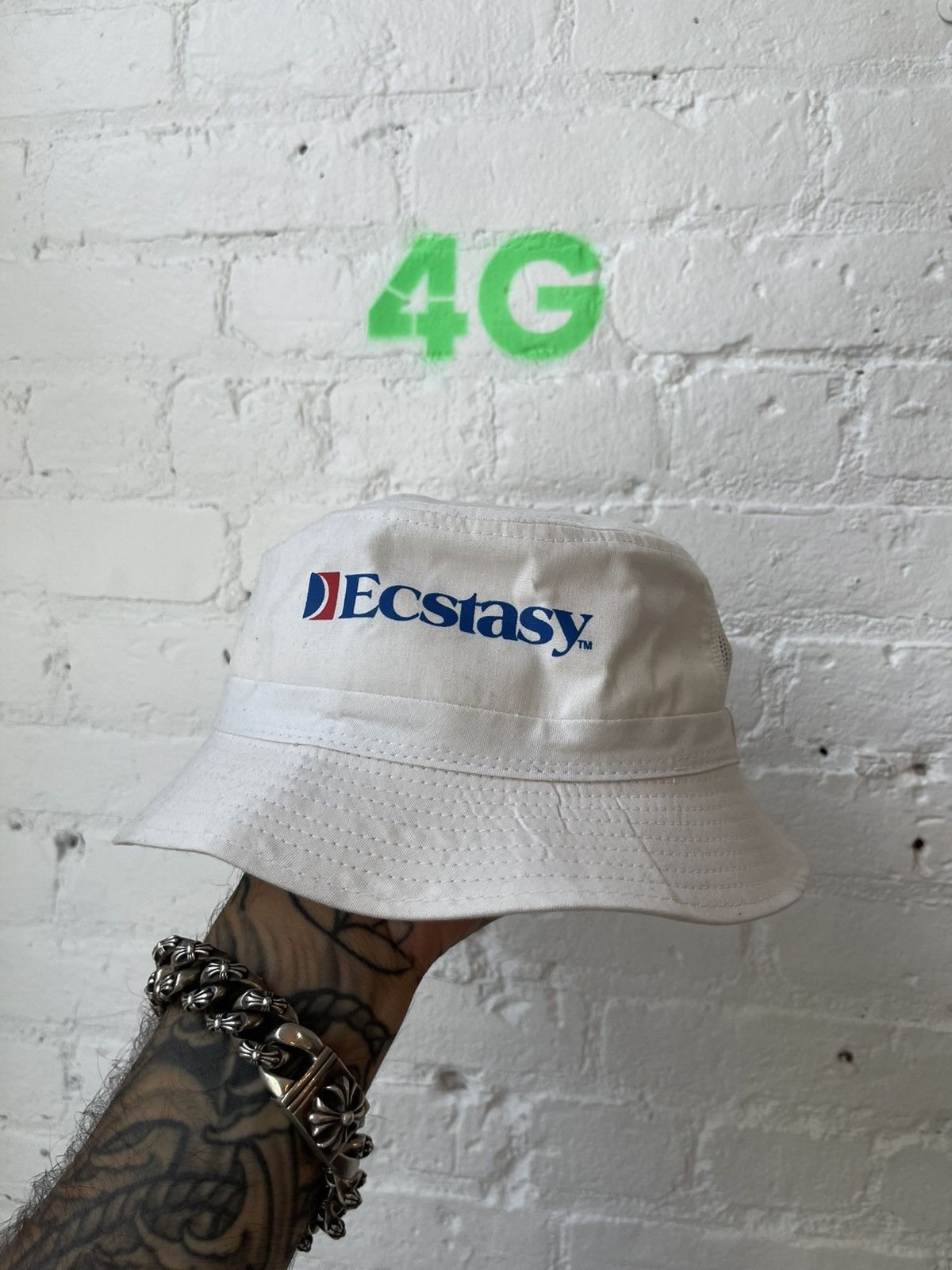 Vintage Vintage ECSTASY Drugs Bucket Hat NEW Size ONE SIZE - 3 Thumbnail