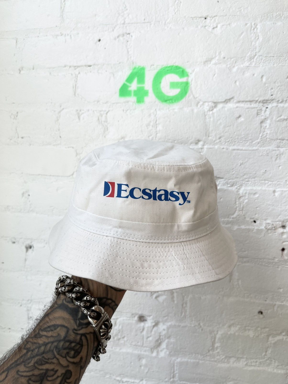 Vintage Vintage ECSTASY Drugs Bucket Hat NEW Size ONE SIZE - 2 Thumbnail