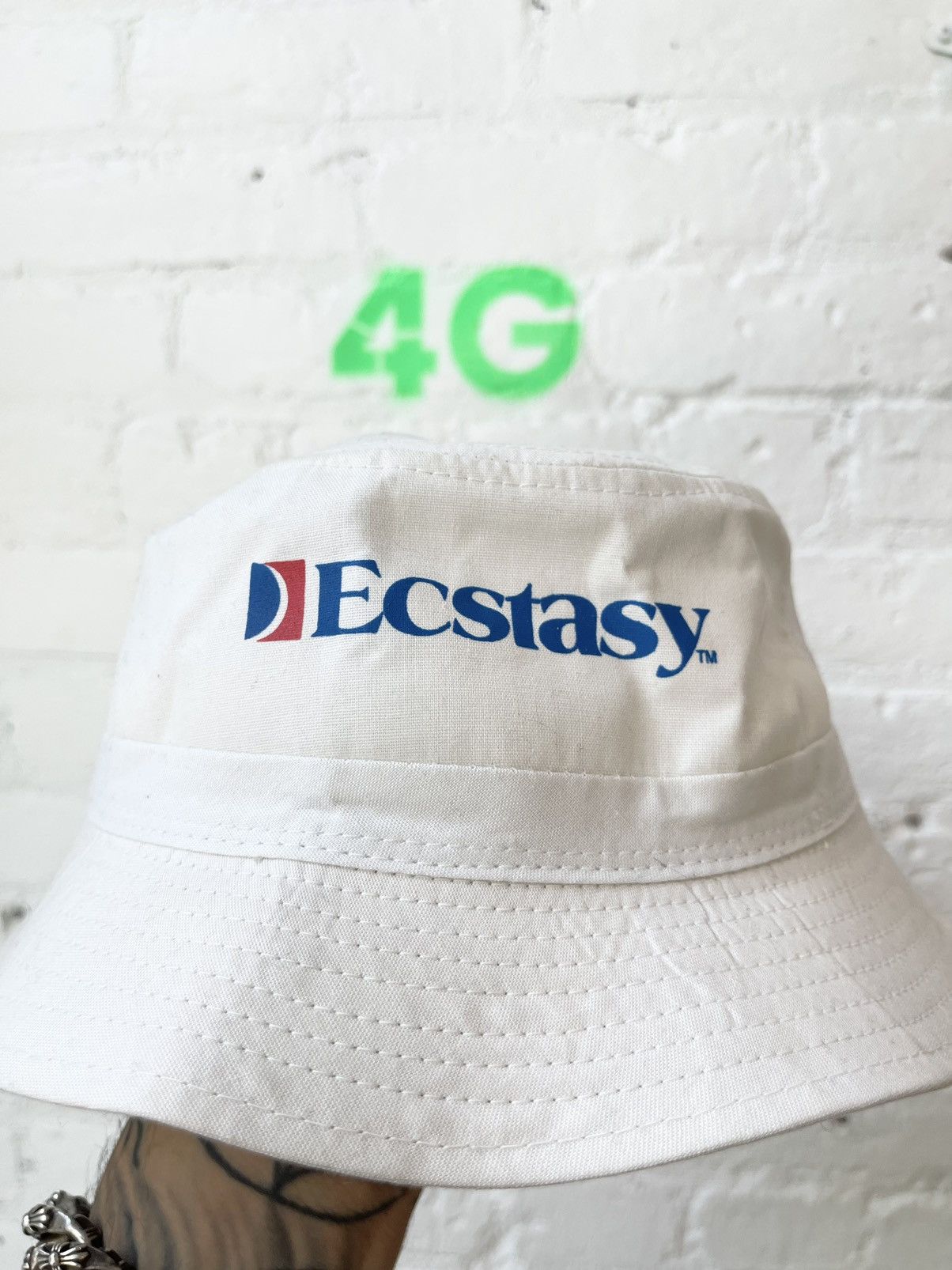 Vintage Vintage ECSTASY Drugs Bucket Hat NEW Size ONE SIZE - 1 Thumbnail