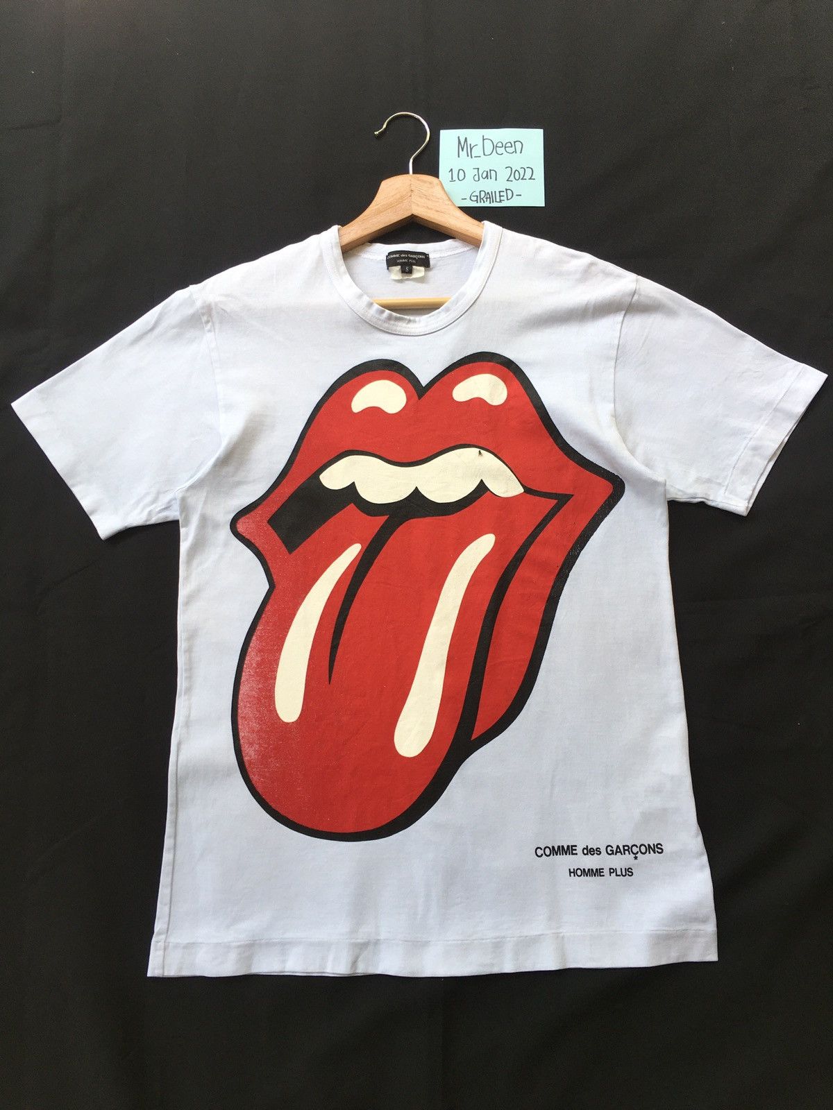 Comme des Garcons Rare Comme Des Garcons Homme Plus x Rolling Stones Tee Size US S / EU 44-46 / 1 - 1 Thumbnail