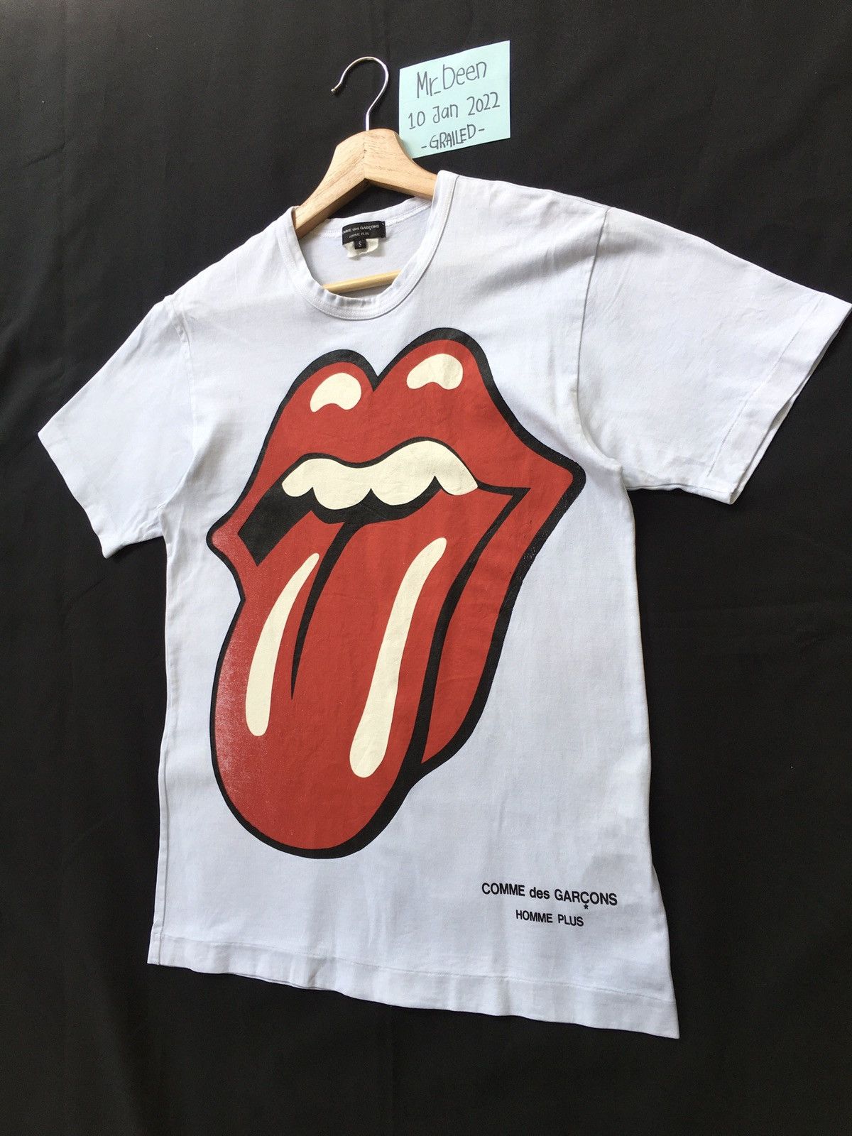 Comme des Garcons Rare Comme Des Garcons Homme Plus x Rolling Stones Tee Size US S / EU 44-46 / 1 - 3 Thumbnail