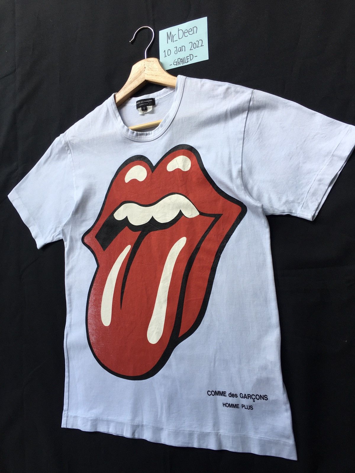 Comme des Garcons Rare Comme Des Garcons Homme Plus x Rolling Stones Tee Size US S / EU 44-46 / 1 - 6 Thumbnail