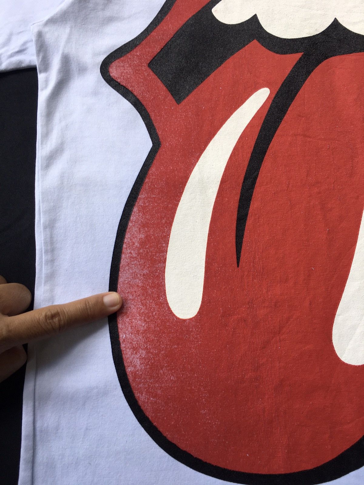 Comme des Garcons Rare Comme Des Garcons Homme Plus x Rolling Stones Tee Size US S / EU 44-46 / 1 - 11 Thumbnail