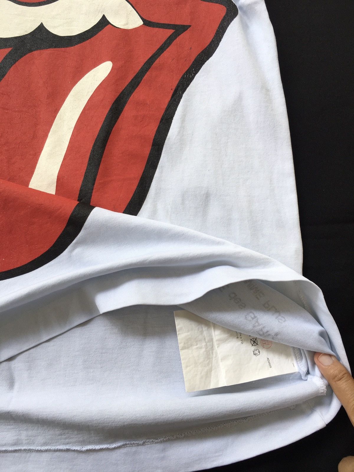 Comme des Garcons Rare Comme Des Garcons Homme Plus x Rolling Stones Tee Size US S / EU 44-46 / 1 - 21 Thumbnail