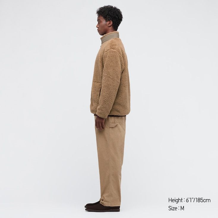 Uniqlo × White Mountaineering Small Brown Fleece Oversized Long-Sleeve Pullover Jacket Size US S / EU 44-46 / 1 - 6 Thumbnail