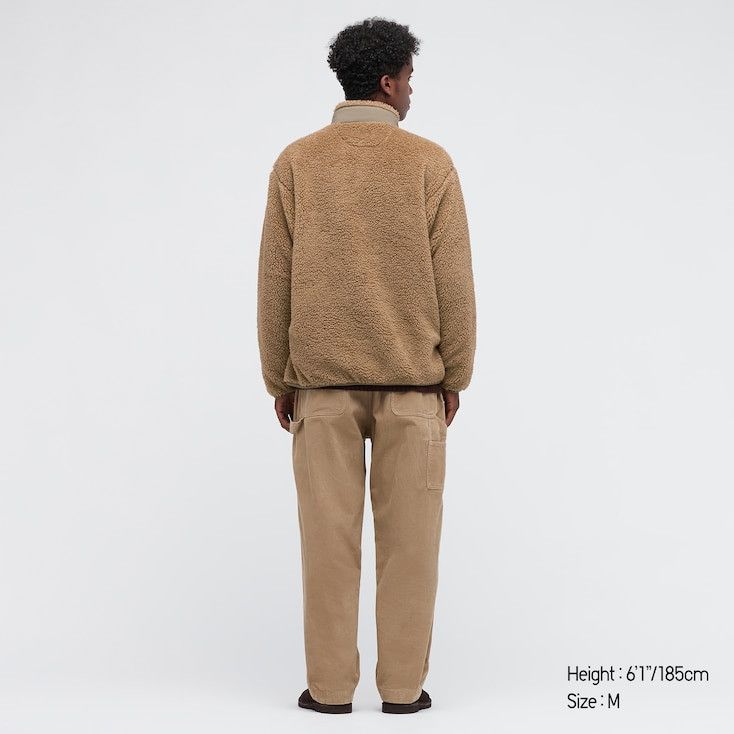 Uniqlo × White Mountaineering Small Brown Fleece Oversized Long-Sleeve Pullover Jacket Size US S / EU 44-46 / 1 - 7 Thumbnail