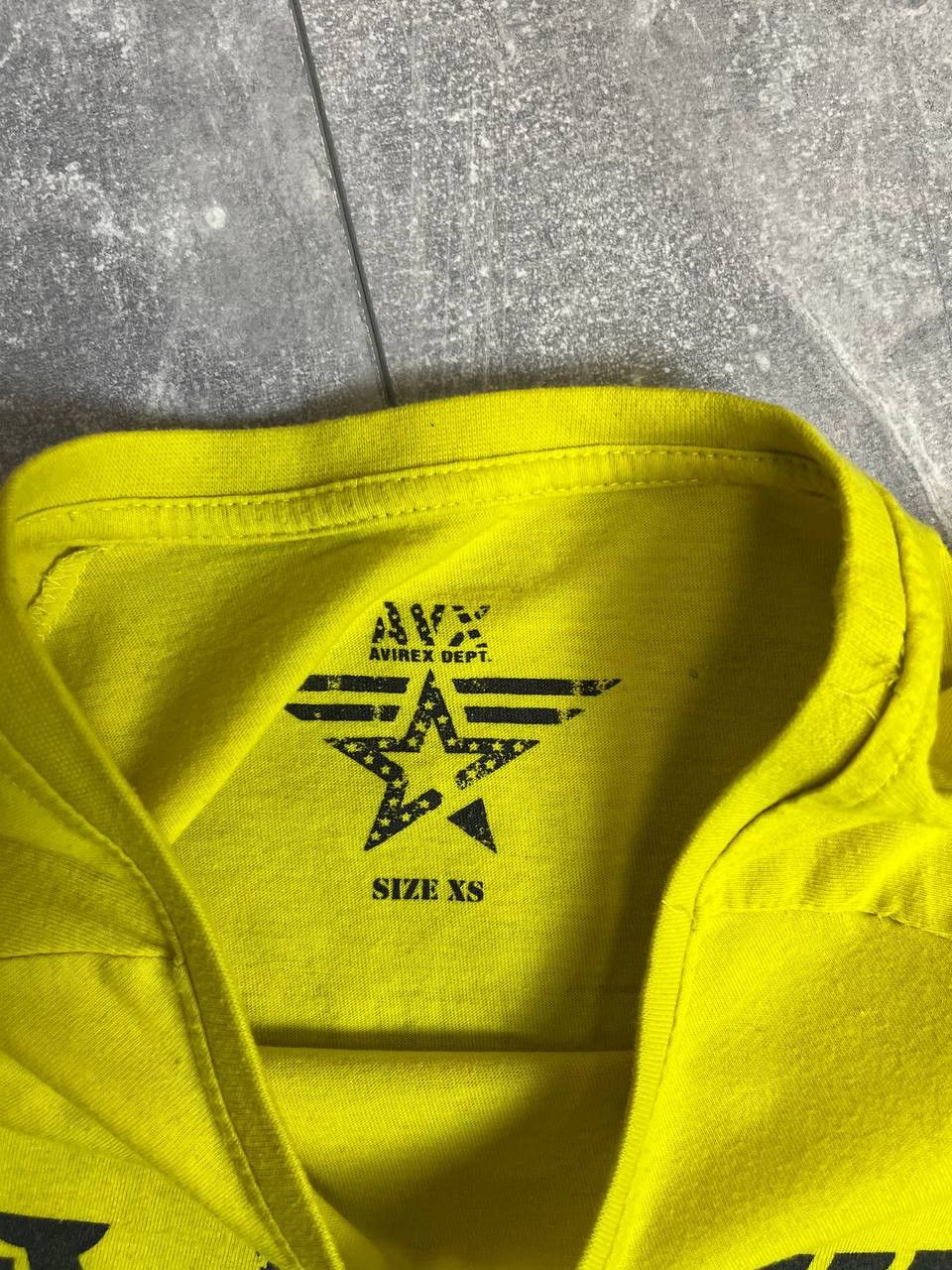 Avirex Men’s vintage Avirex overprint tee Size US XS / EU 42 / 0 - 8 Thumbnail