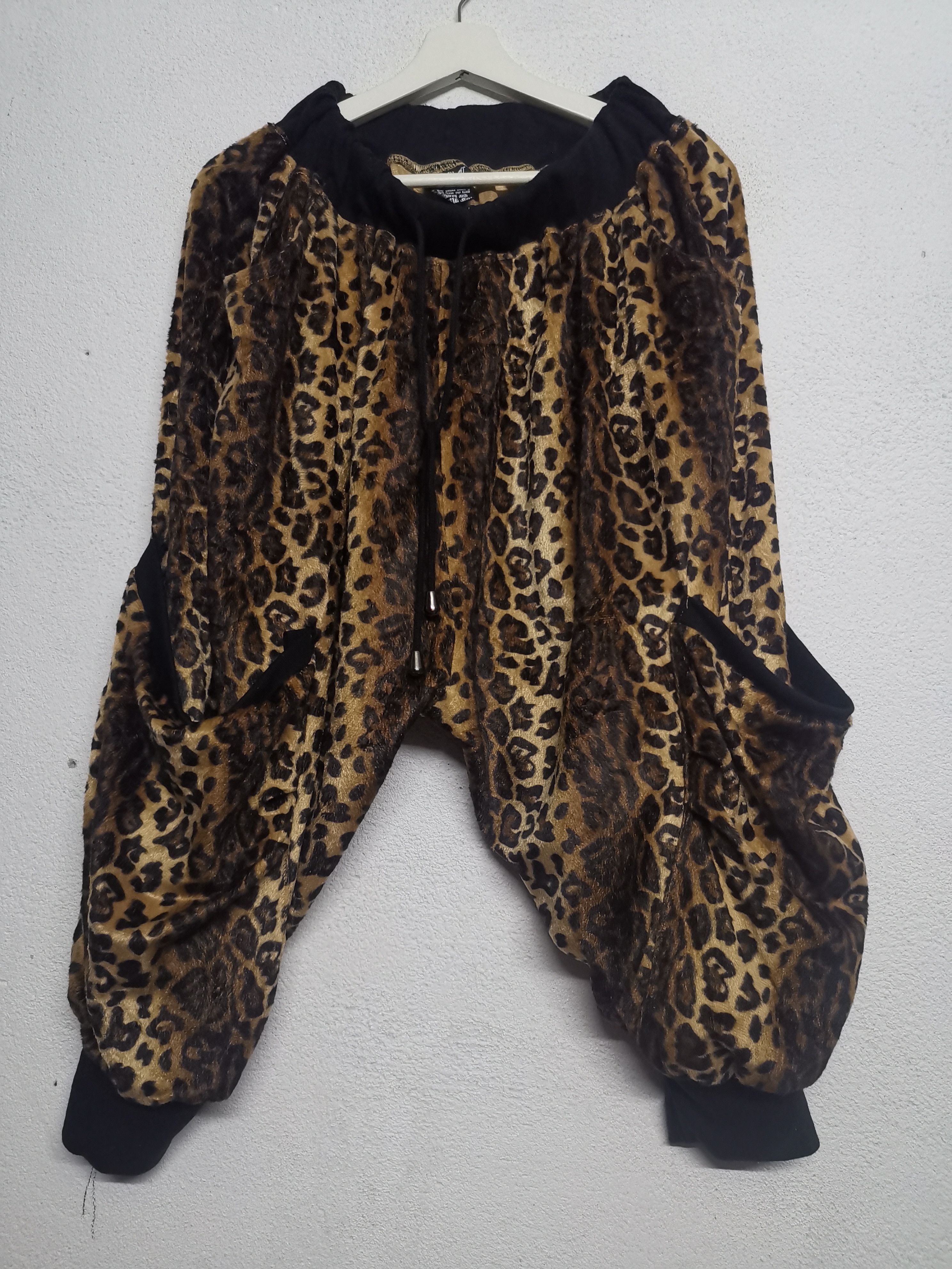 image of Designer B One Soul Leopard Harem Pants, Men's (Size 32)