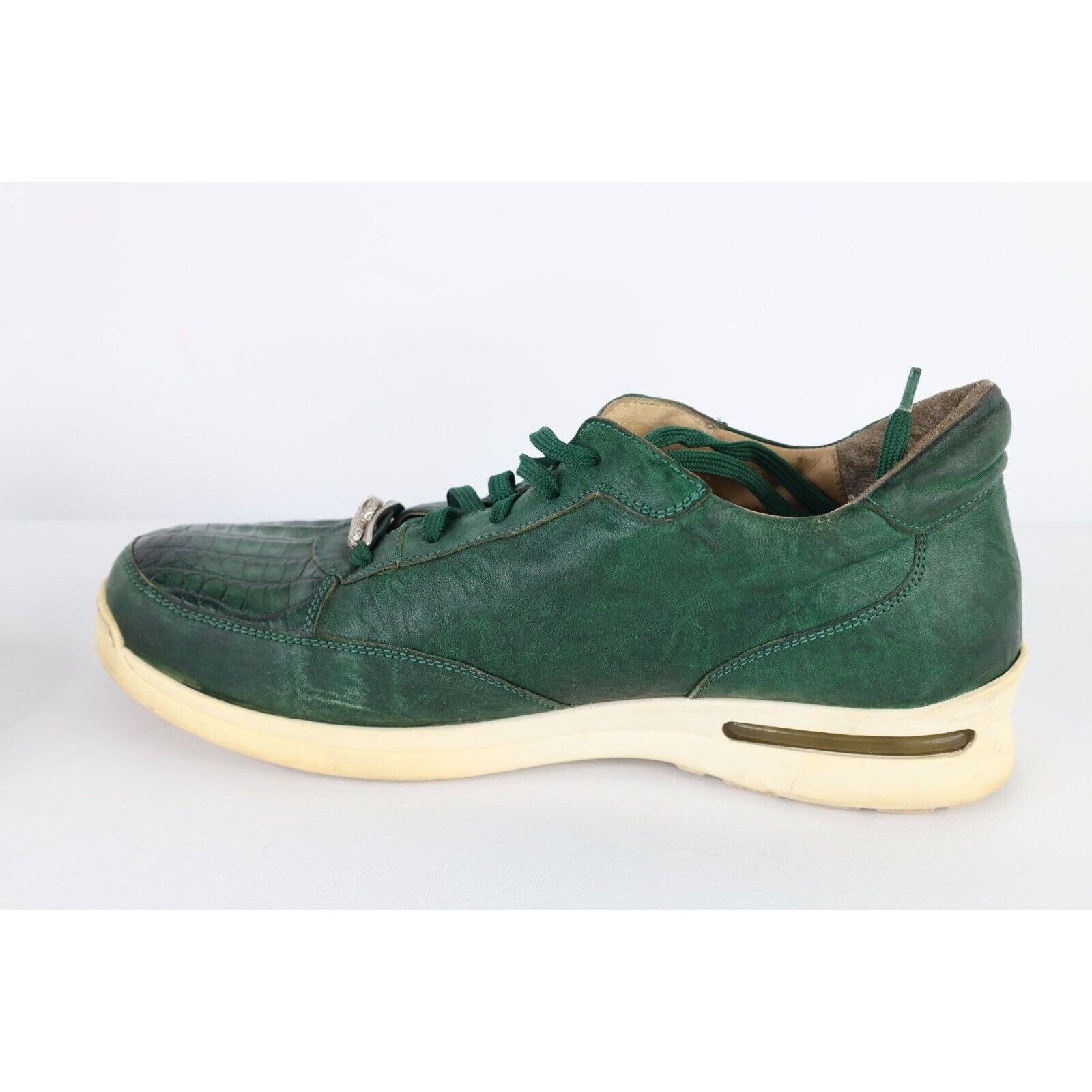 Vintage Fennix Italy Distressed Alligator Leather Sneakers Shoes Size US 9 / EU 42 - 12 Thumbnail
