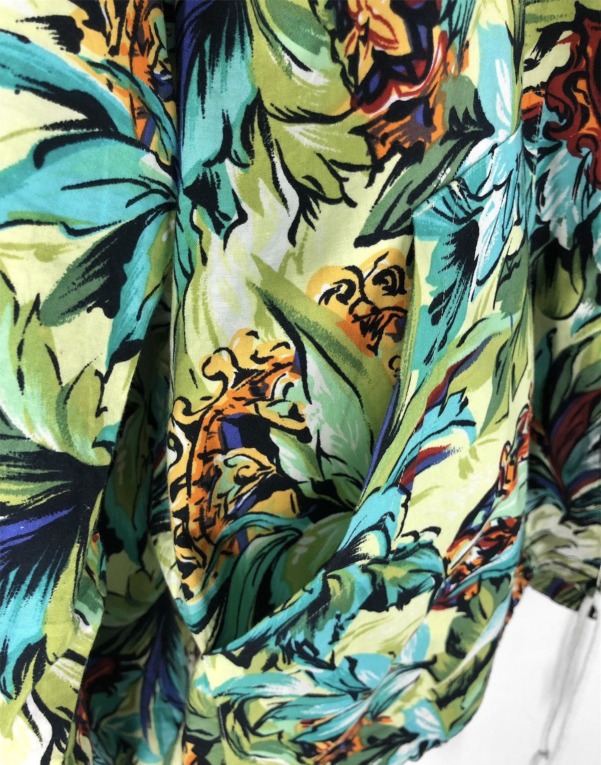 Vintage Flowers print light jacket streetwear cw21 Size US M / EU 48-50 / 2 - 6 Thumbnail