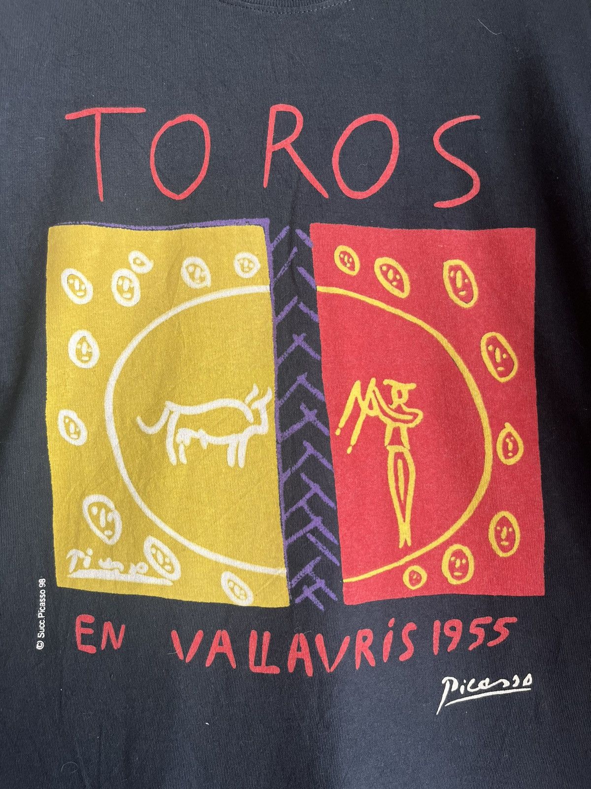 Vintage Picasso Toros ft9 Size US M / EU 48-50 / 2 - 1 Thumbnail