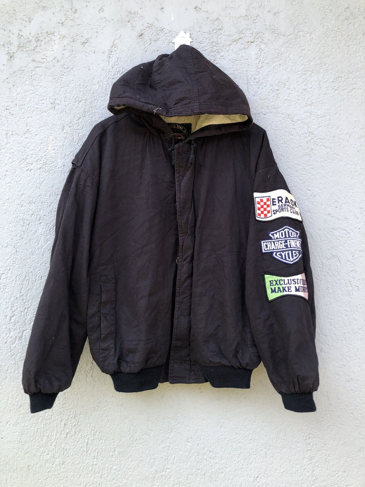 Gear for Sports × Sports Specialties Vintage Wheel Eraok Germany Sport Club Bomber Jacket Size US L / EU 52-54 / 3 - 1 Thumbnail