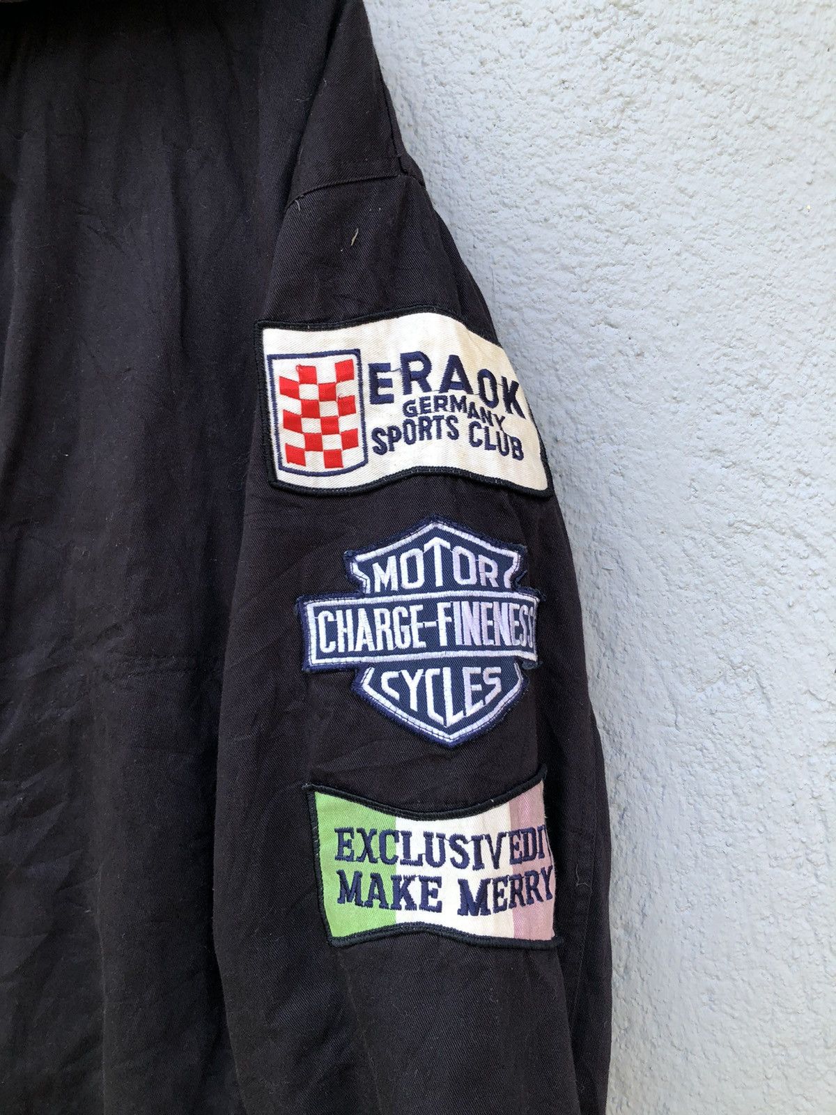 Gear for Sports × Sports Specialties Vintage Wheel Eraok Germany Sport Club Bomber Jacket Size US L / EU 52-54 / 3 - 3 Thumbnail