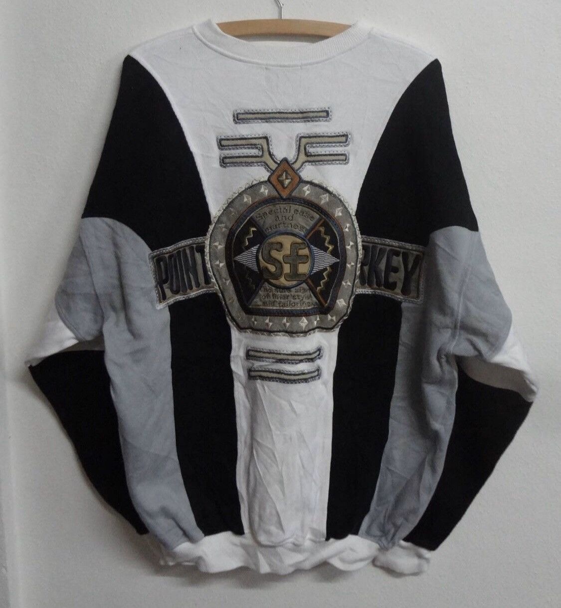 Japanese Brand × Vintage Santa fe Big Logo Spell Out Sweatshirts Size US L / EU 52-54 / 3 - 1 Thumbnail