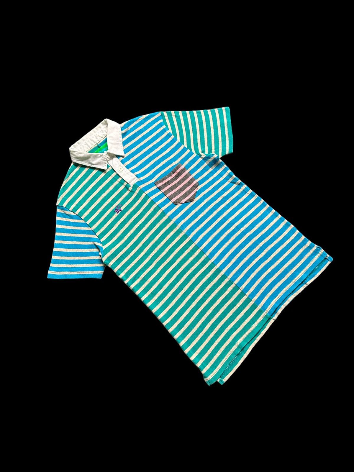 Devilock × GOODENOUGH × MasterPiece SS12 - Mackdaddy Japan polo striped Size US M / EU 48-50 / 2 - 3 Thumbnail