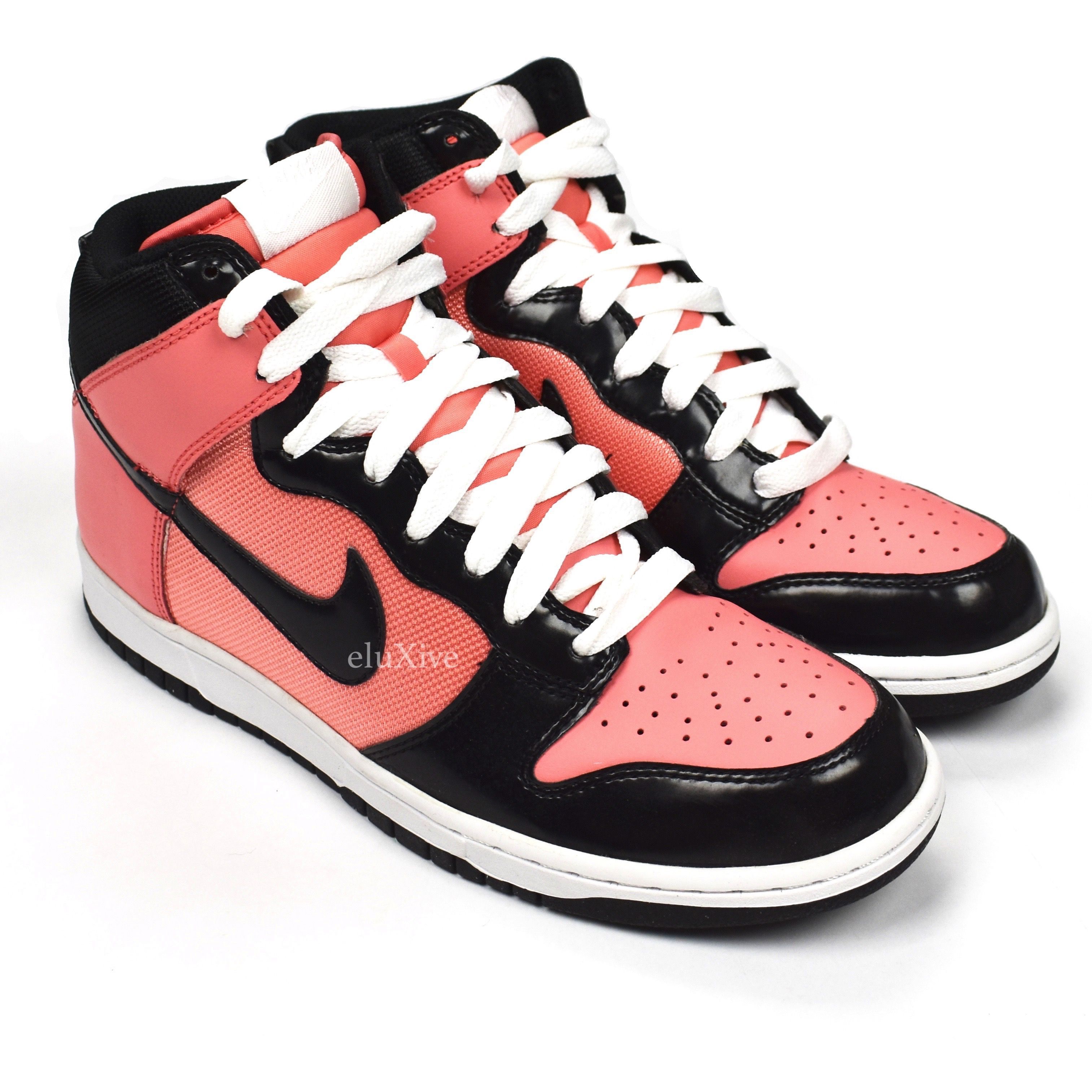 Nike Dunk High Bright Peach Black White 2008 DS