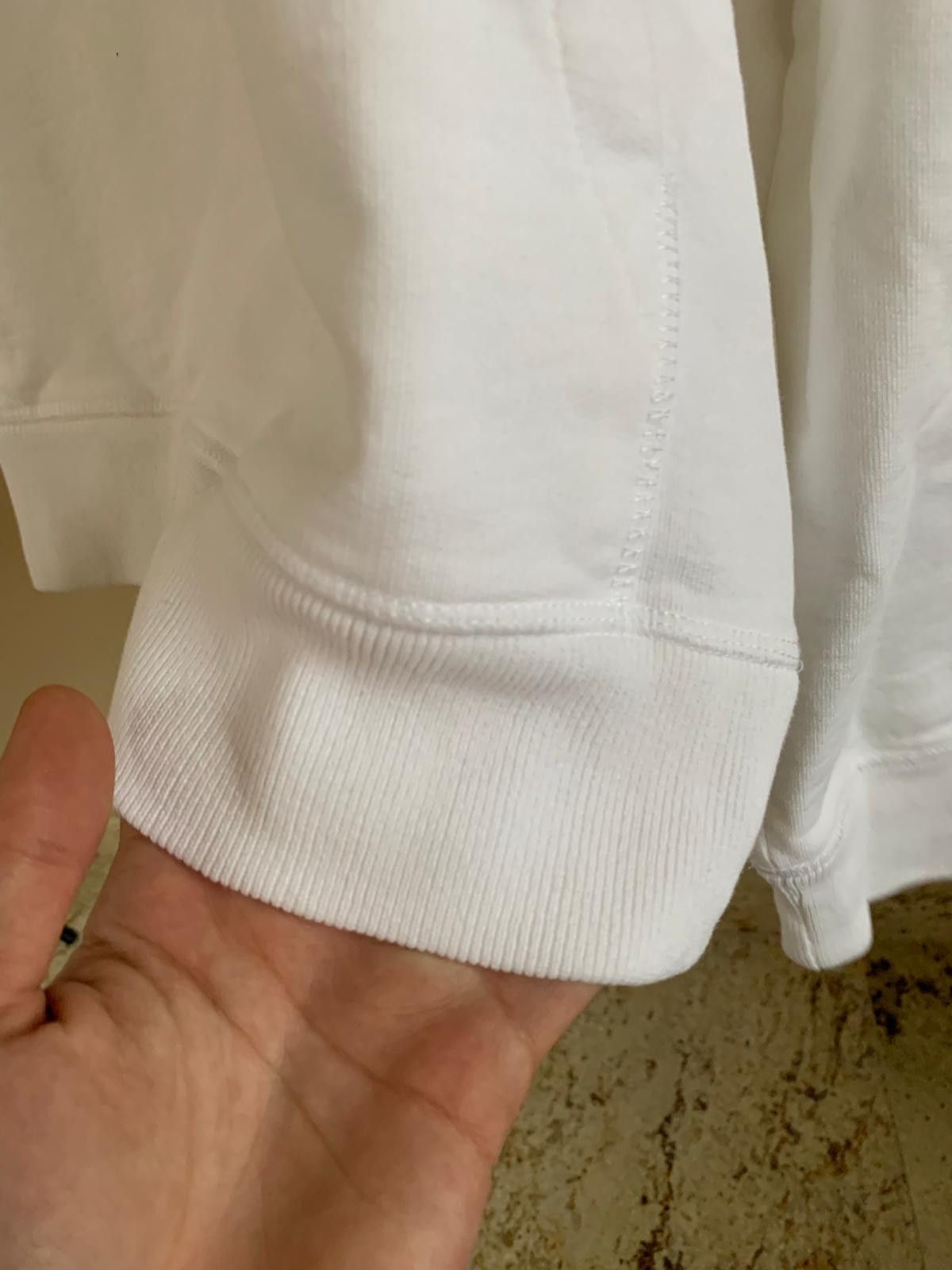 Helmut Lang Artforum Hoodie in Chalk White Size US S / EU 44-46 / 1 - 7 Thumbnail