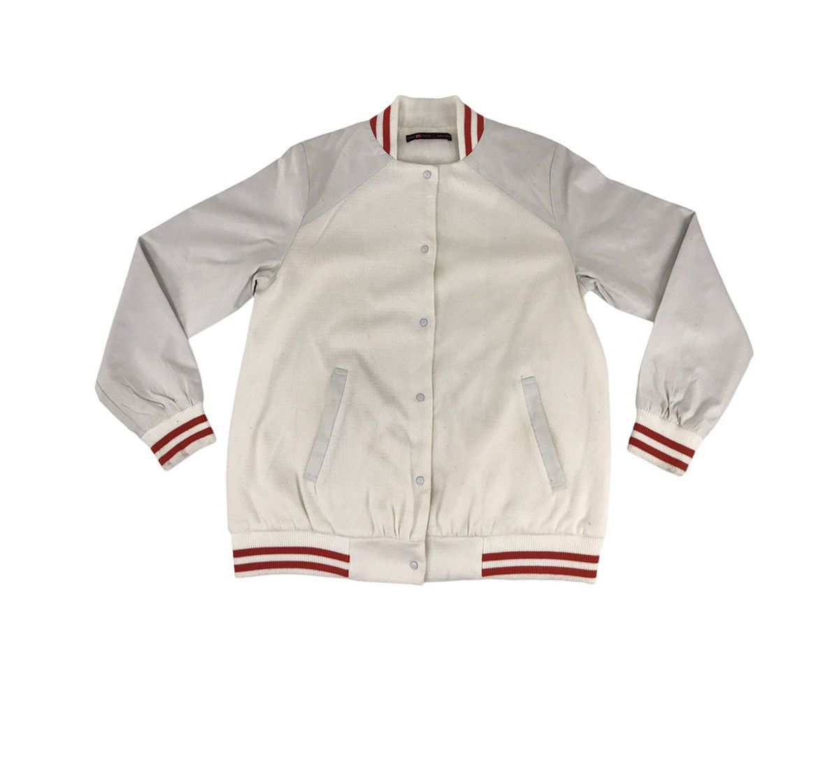 Japanese Brand Vintage Japanese Brand 2% Tokyo Simple Varsity Jacket Size US S / EU 44-46 / 1 - 1 Thumbnail