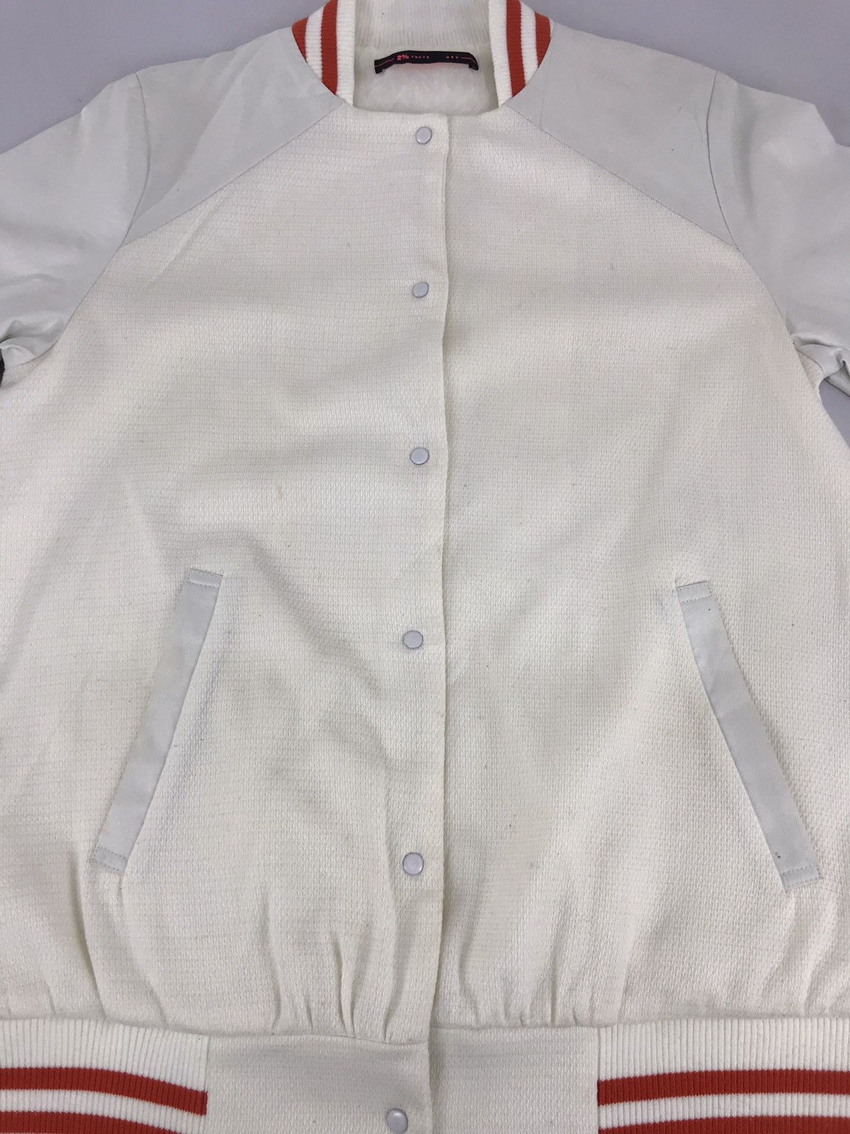 Japanese Brand Vintage Japanese Brand 2% Tokyo Simple Varsity Jacket Size US S / EU 44-46 / 1 - 3 Thumbnail