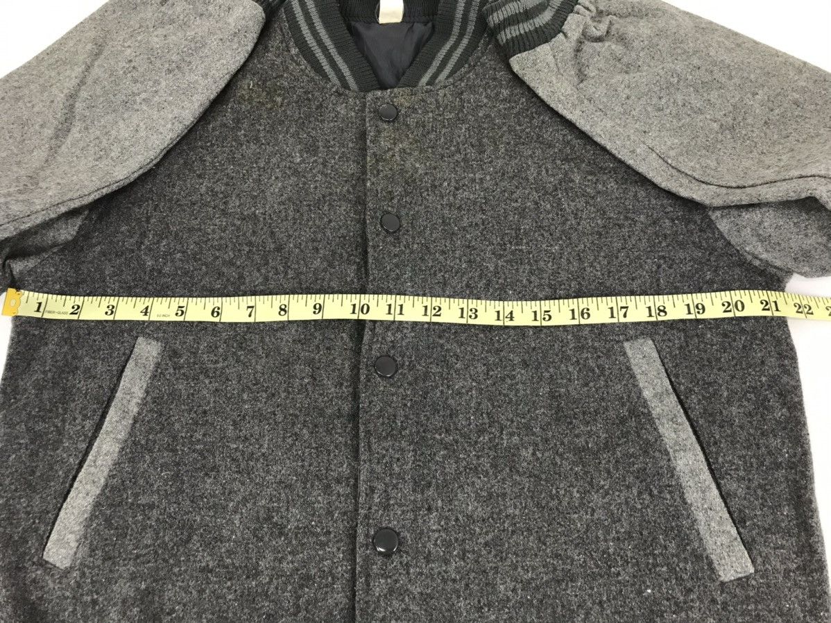 Japanese Brand Vintage Japanese Brand Simple Varsity Jacket Wool Quilted Size US M / EU 48-50 / 2 - 9 Thumbnail