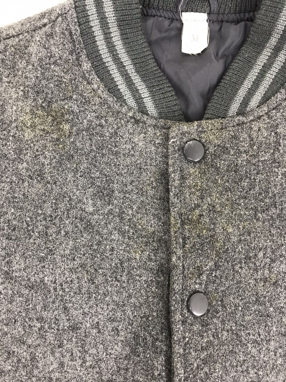 Japanese Brand Vintage Japanese Brand Simple Varsity Jacket Wool Quilted Size US M / EU 48-50 / 2 - 3 Thumbnail