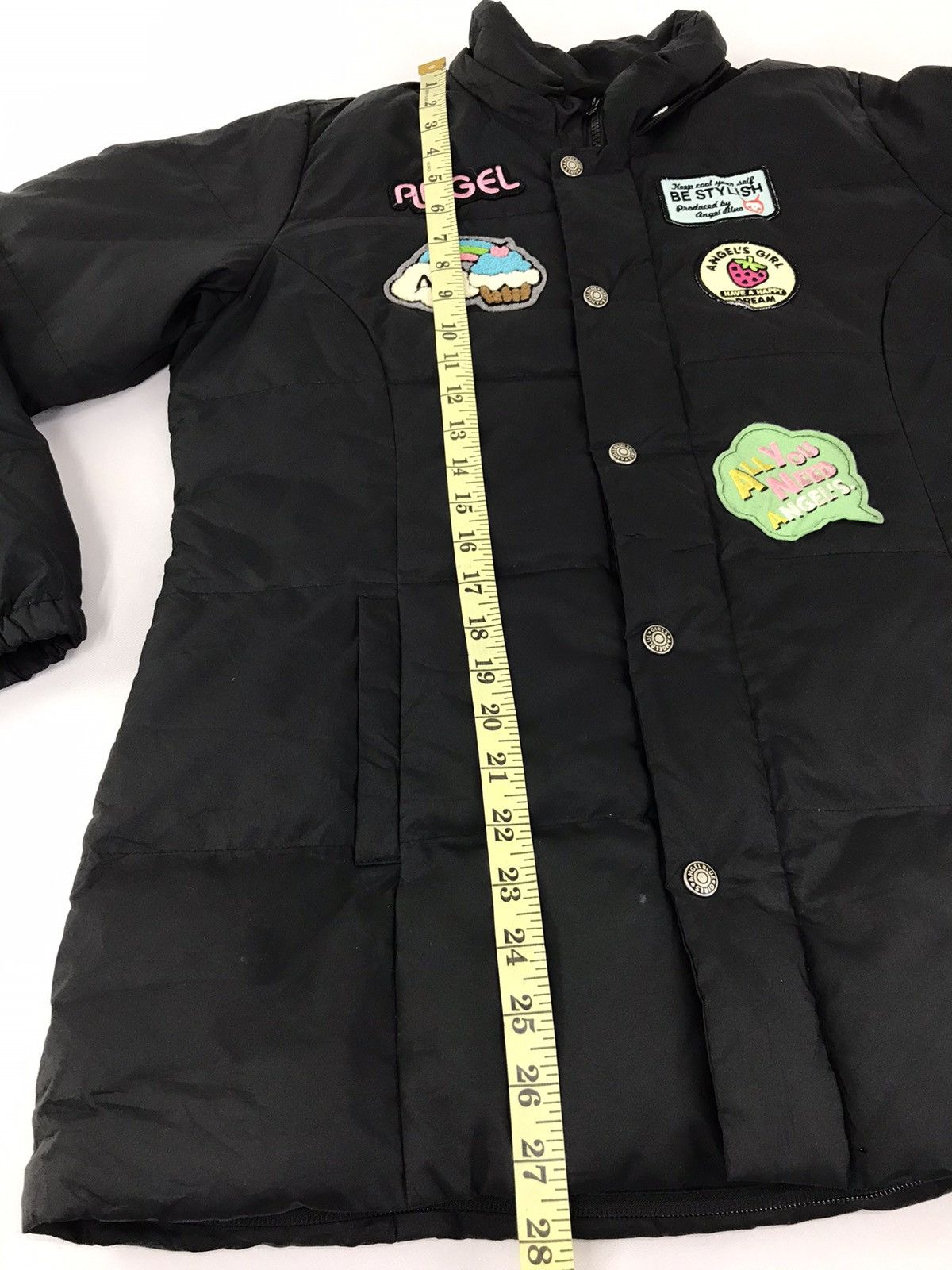 Japanese Brand × Vintage Vintage Angel Blue Unisex Parka Puffer Long Jacket Size M / US 6-8 / IT 42-44 - 10 Thumbnail
