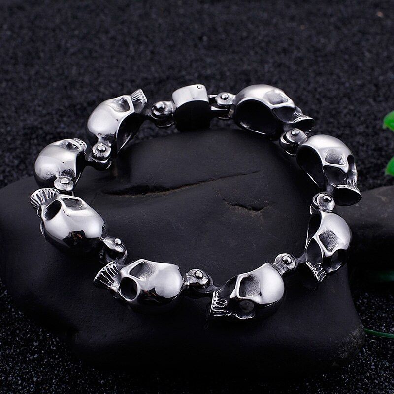 Jewelry Skull to Skull Bracelet Size ONE SIZE - 3 Thumbnail