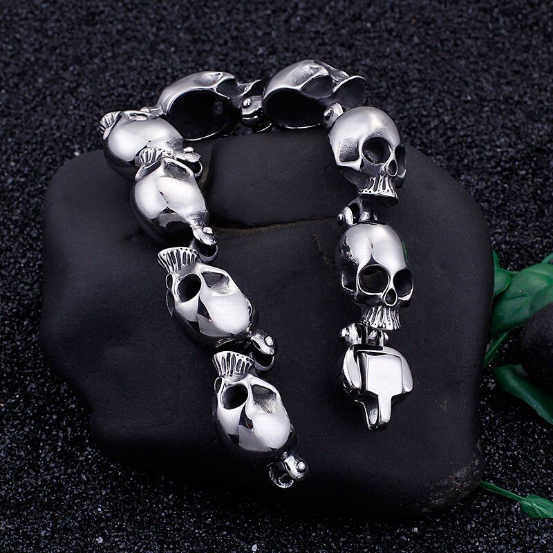 Jewelry Skull to Skull Bracelet Size ONE SIZE - 2 Thumbnail