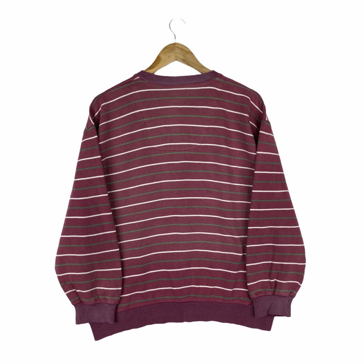 Burberry × Vintage Vintage BURBERRYS Small Logo Sweatshirt Pullover Jumper Size US L / EU 52-54 / 3 - 2 Thumbnail