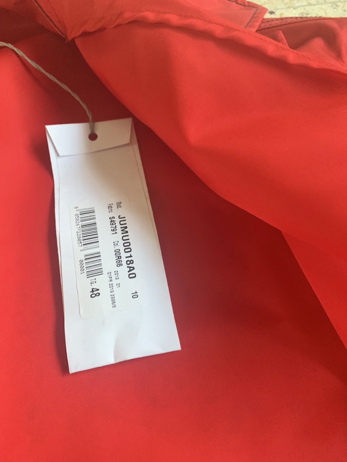 Marni JUMU00180A0 Red Outerwear Size US M / EU 48-50 / 2 - 14 Thumbnail