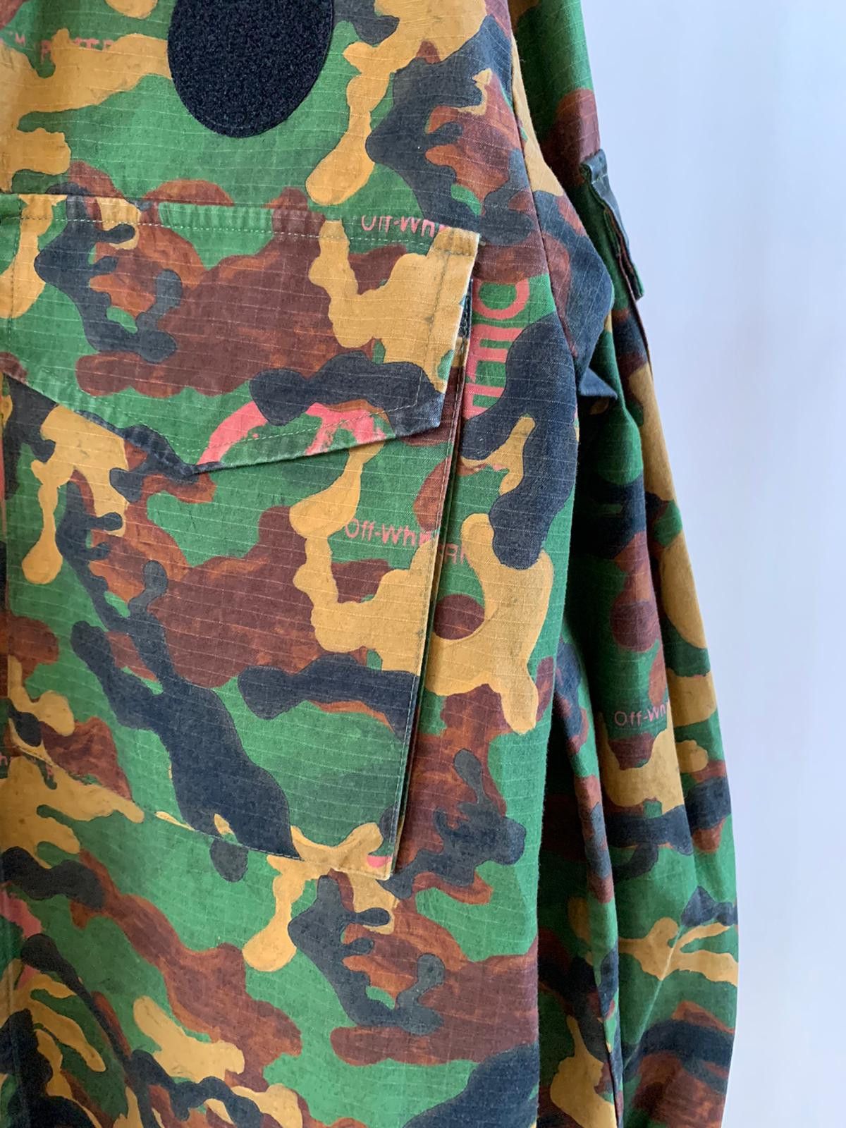 Off-White Camo Military Shirt All Over in Camo Size US M / EU 48-50 / 2 - 6 Thumbnail