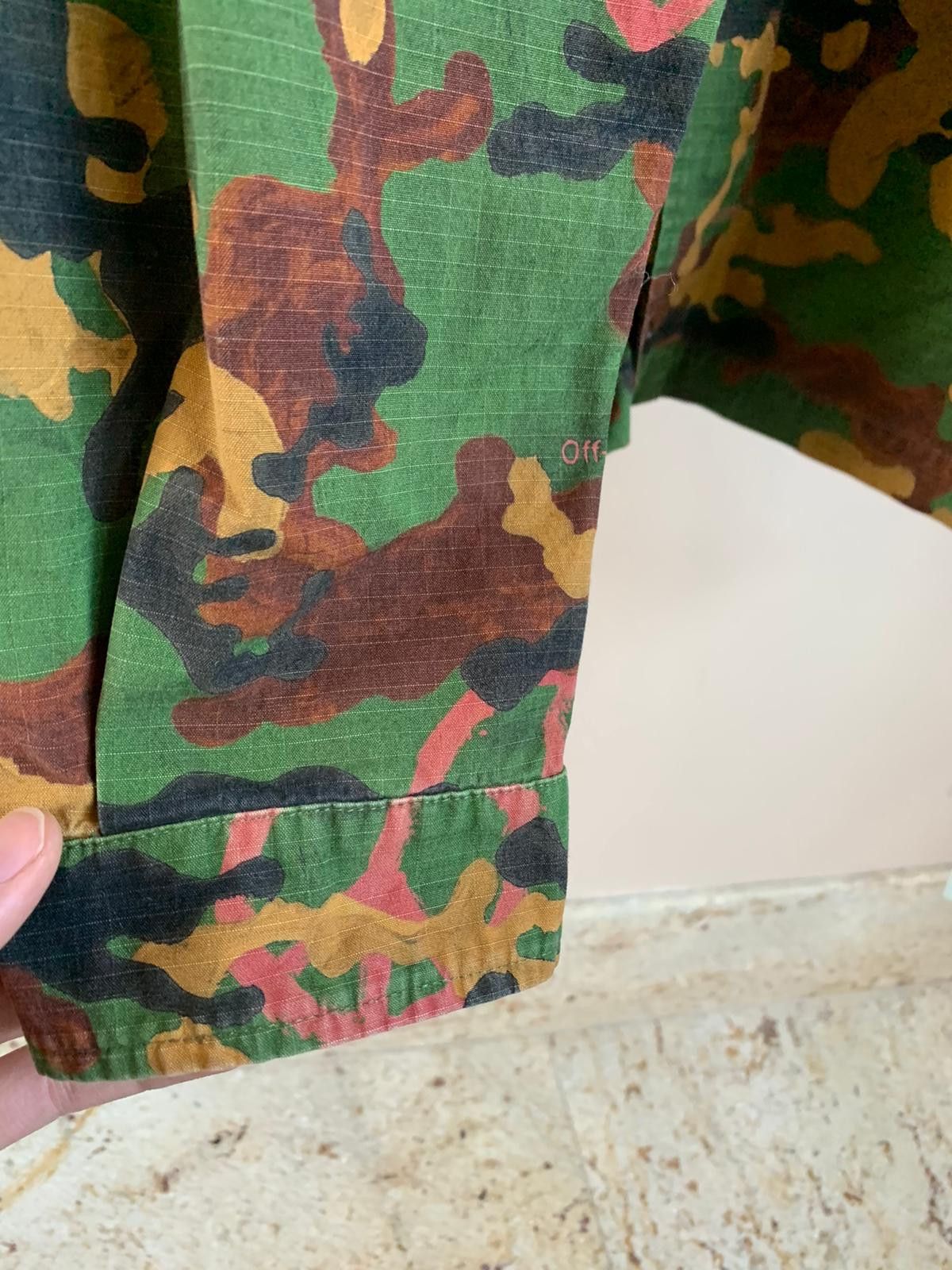 Off-White Camo Military Shirt All Over in Camo Size US M / EU 48-50 / 2 - 11 Thumbnail