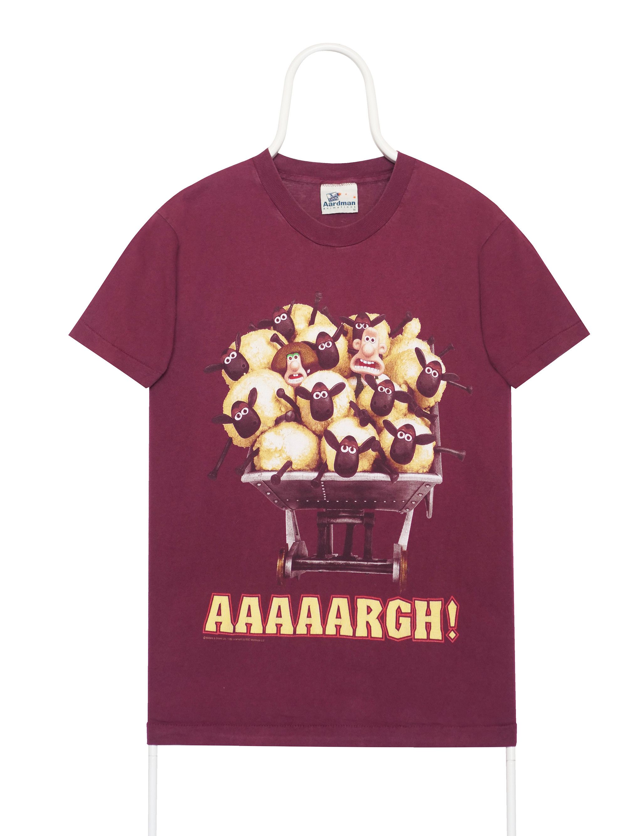 Vintage Aardman Walles and Gromit vintage 1989 year t-shirt Size US S / EU 44-46 / 1 - 1 Thumbnail