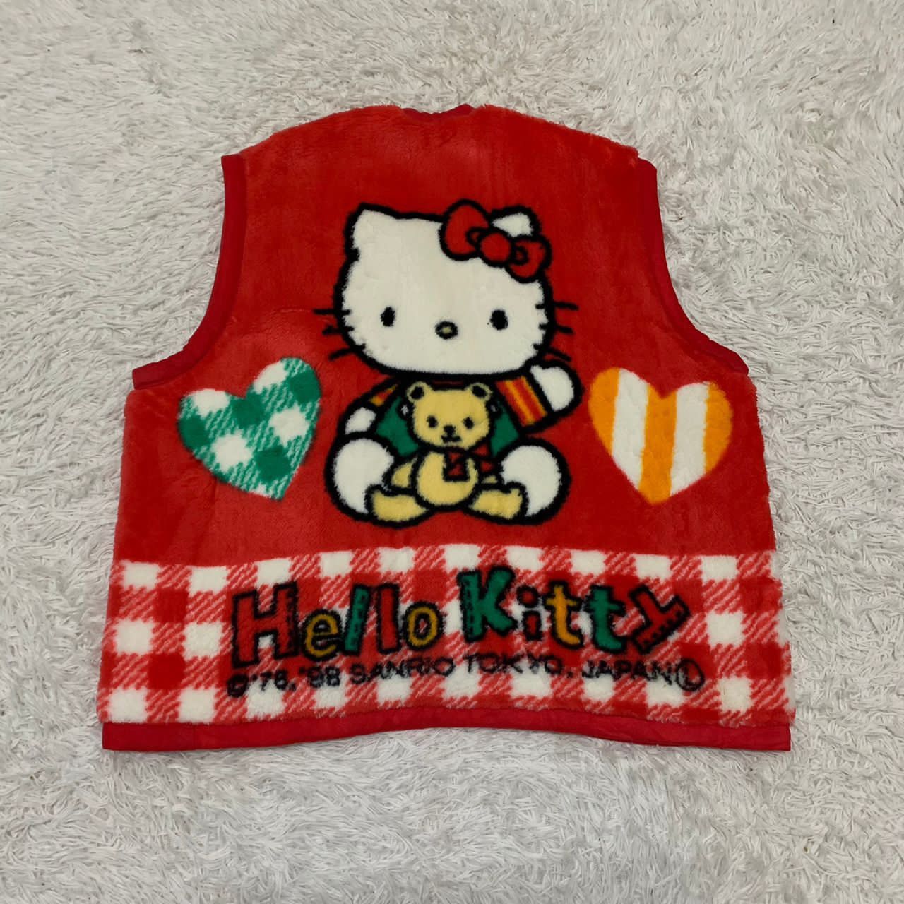 Japanese Brand Vintage Sanrio Hello Kitty fleece vest Size US L / EU 52-54 / 3 - 2 Thumbnail