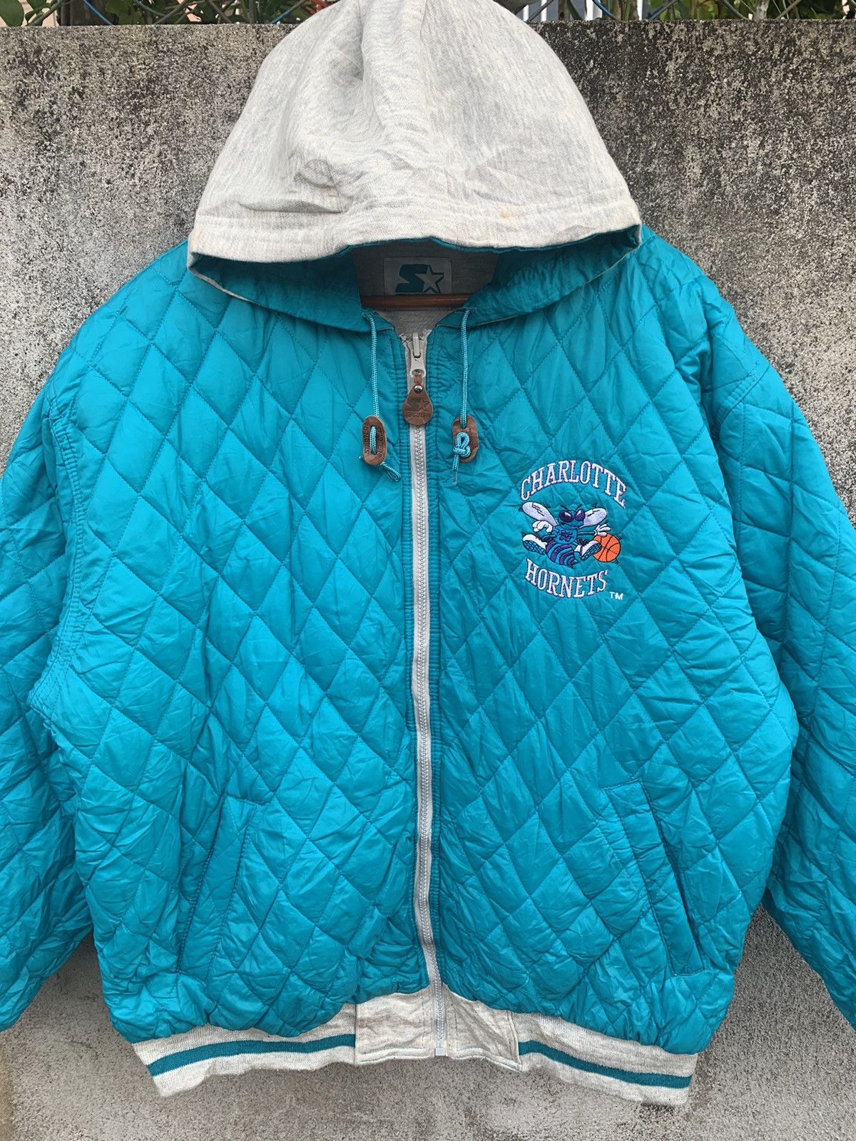 Japanese Brand Vintage 90s Starter NBA reversible Jacket Size US L / EU 52-54 / 3 - 4 Thumbnail