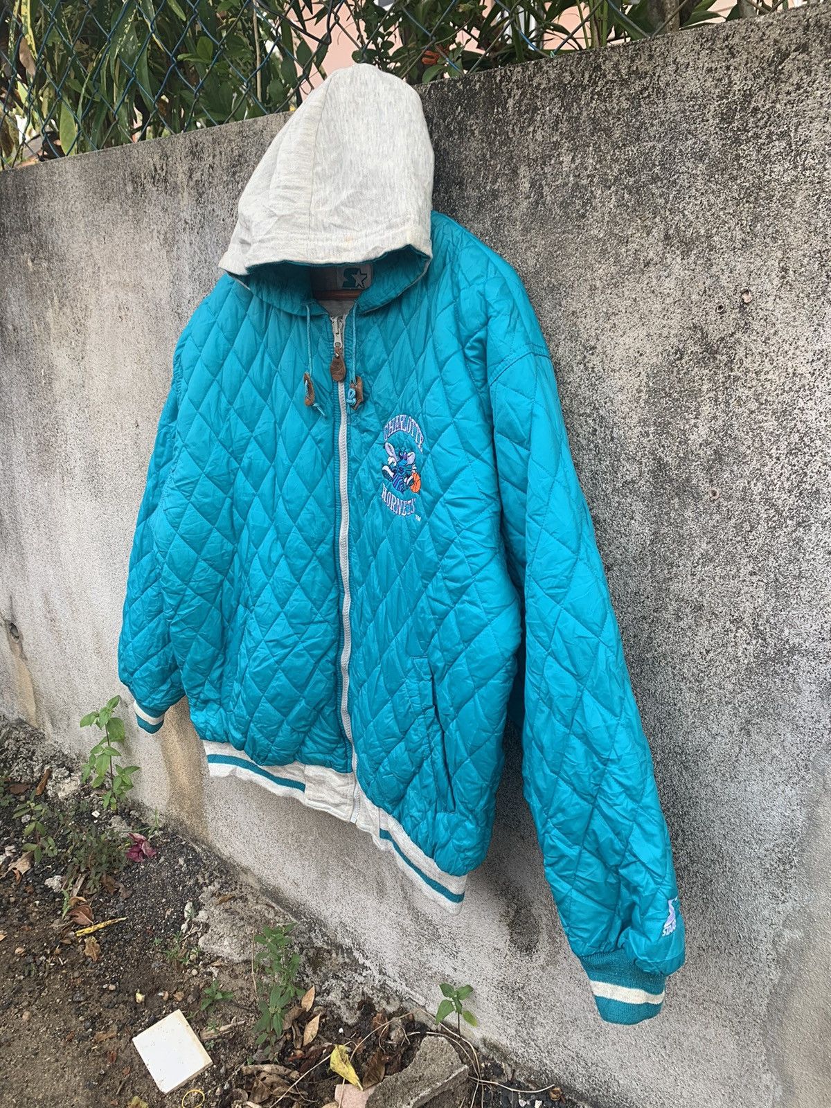 Japanese Brand Vintage 90s Starter NBA reversible Jacket Size US L / EU 52-54 / 3 - 5 Thumbnail