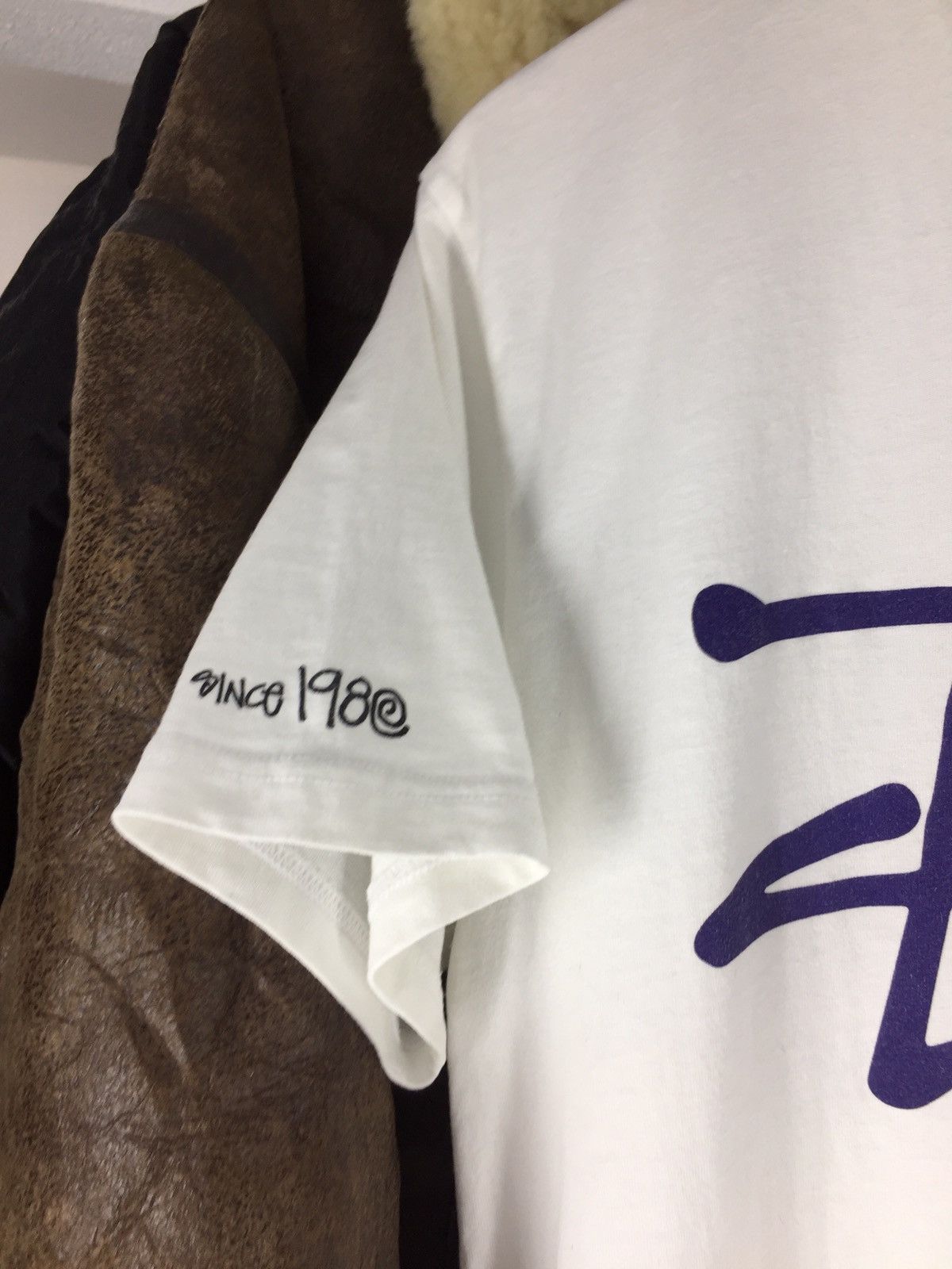 Stussy STUSSY 80 BIG 4 x LOCAL COLOR SHIRT (fit M) Size US M / EU 48-50 / 2 - 3 Thumbnail