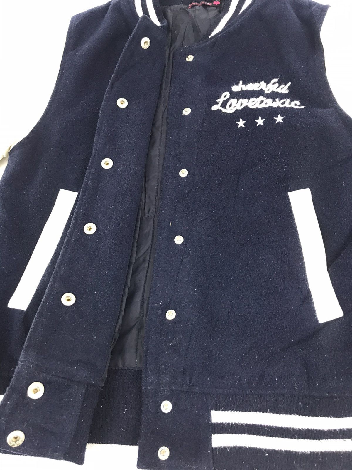 Japanese Brand Vintage Love Toxic Wish Me Luck Embroidery Big Logo Size US S / EU 44-46 / 1 - 5 Thumbnail
