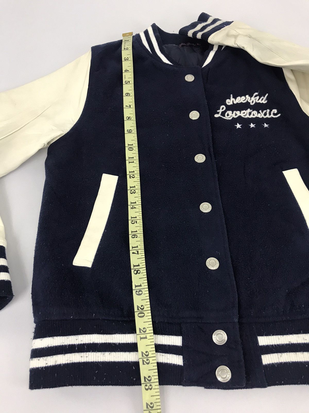 Japanese Brand Vintage Love Toxic Wish Me Luck Embroidery Big Logo Size US S / EU 44-46 / 1 - 12 Thumbnail