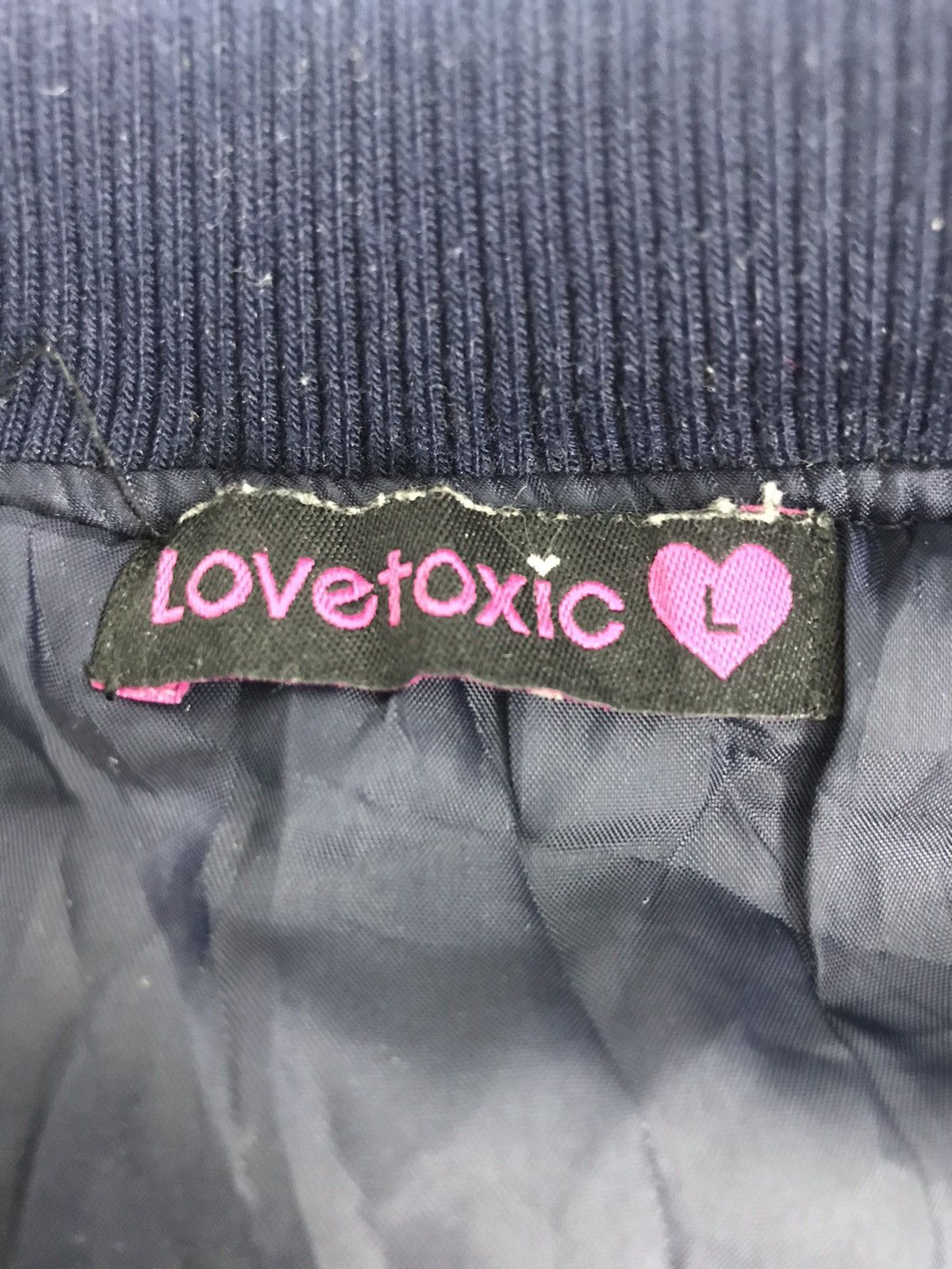Japanese Brand Vintage Love Toxic Wish Me Luck Embroidery Big Logo Size US S / EU 44-46 / 1 - 7 Thumbnail