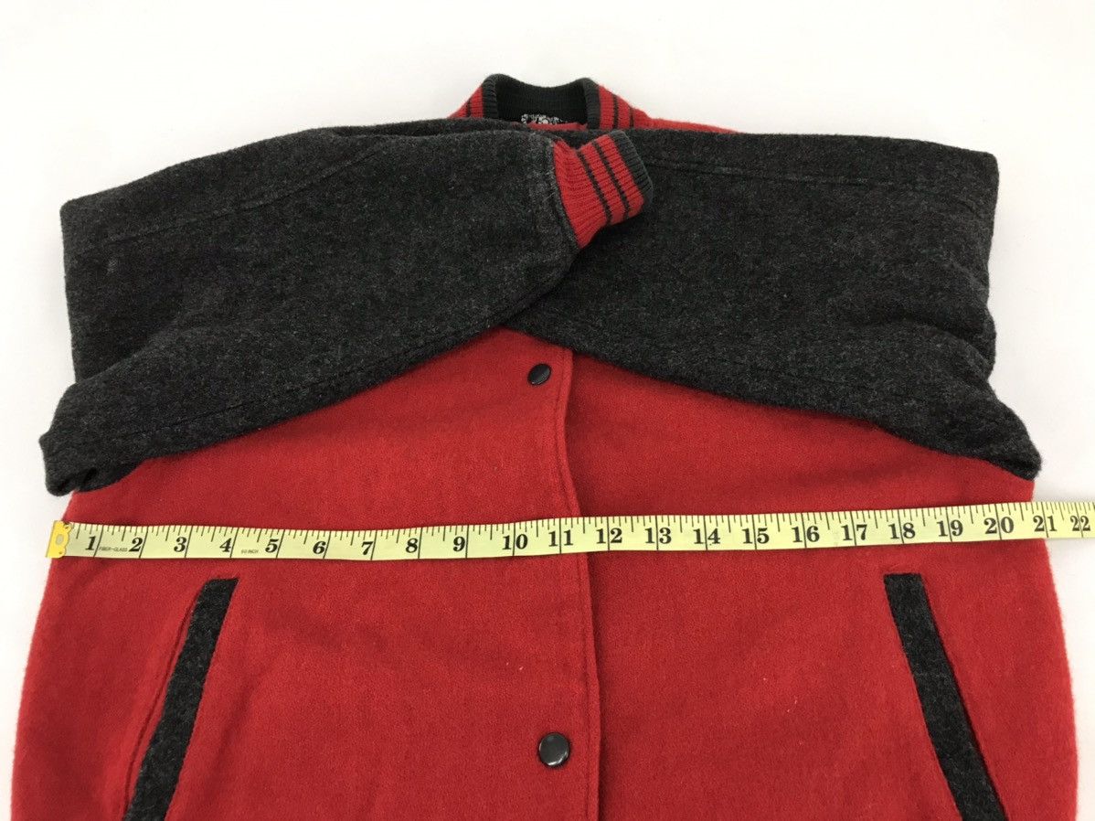Japanese Brand × Vintage Vintage Varsity Jacket Wool BaseBall Team Play Ball Size US M / EU 48-50 / 2 - 9 Thumbnail
