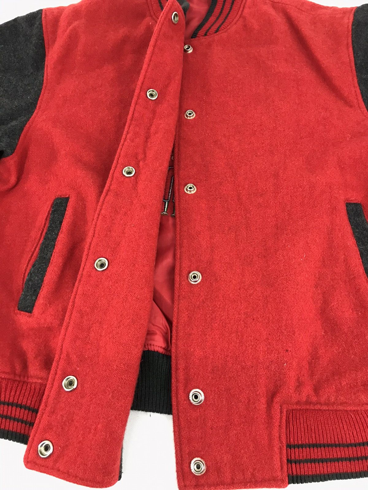 Japanese Brand × Vintage Vintage Varsity Jacket Wool BaseBall Team Play Ball Size US M / EU 48-50 / 2 - 8 Thumbnail