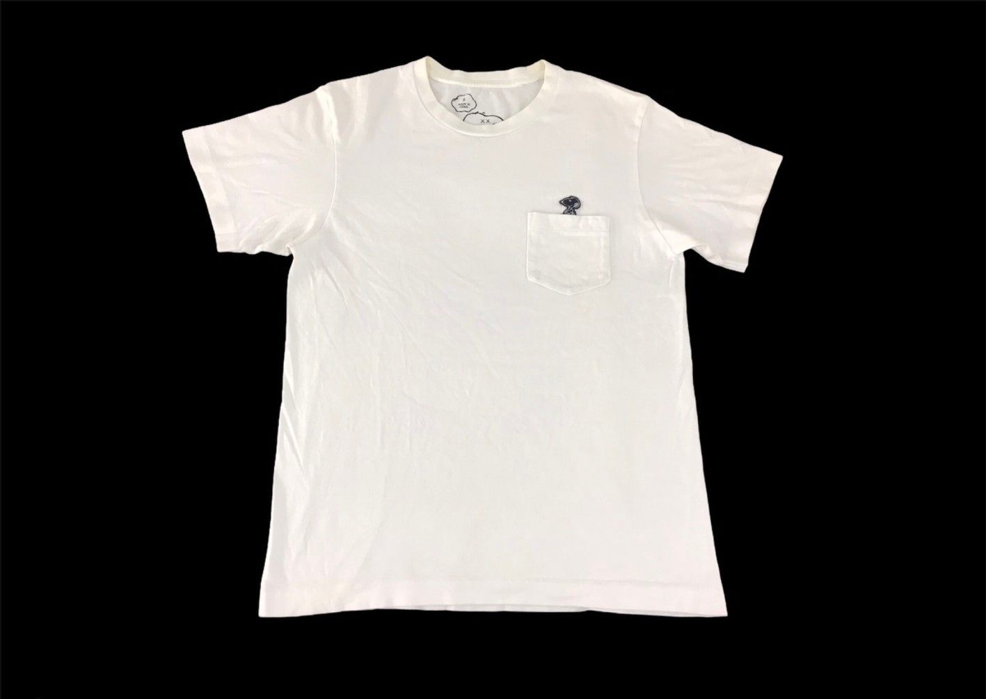 Cartoon Network × Japanese Brand Kaws X Peanuts Snoopy Pocket Tee Size US S / EU 44-46 / 1 - 1 Thumbnail