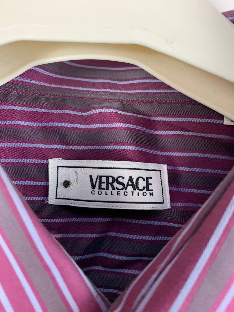 Versace Versace shirt button ups striped multi 46 Size US S / EU 44-46 / 1 - 4 Thumbnail
