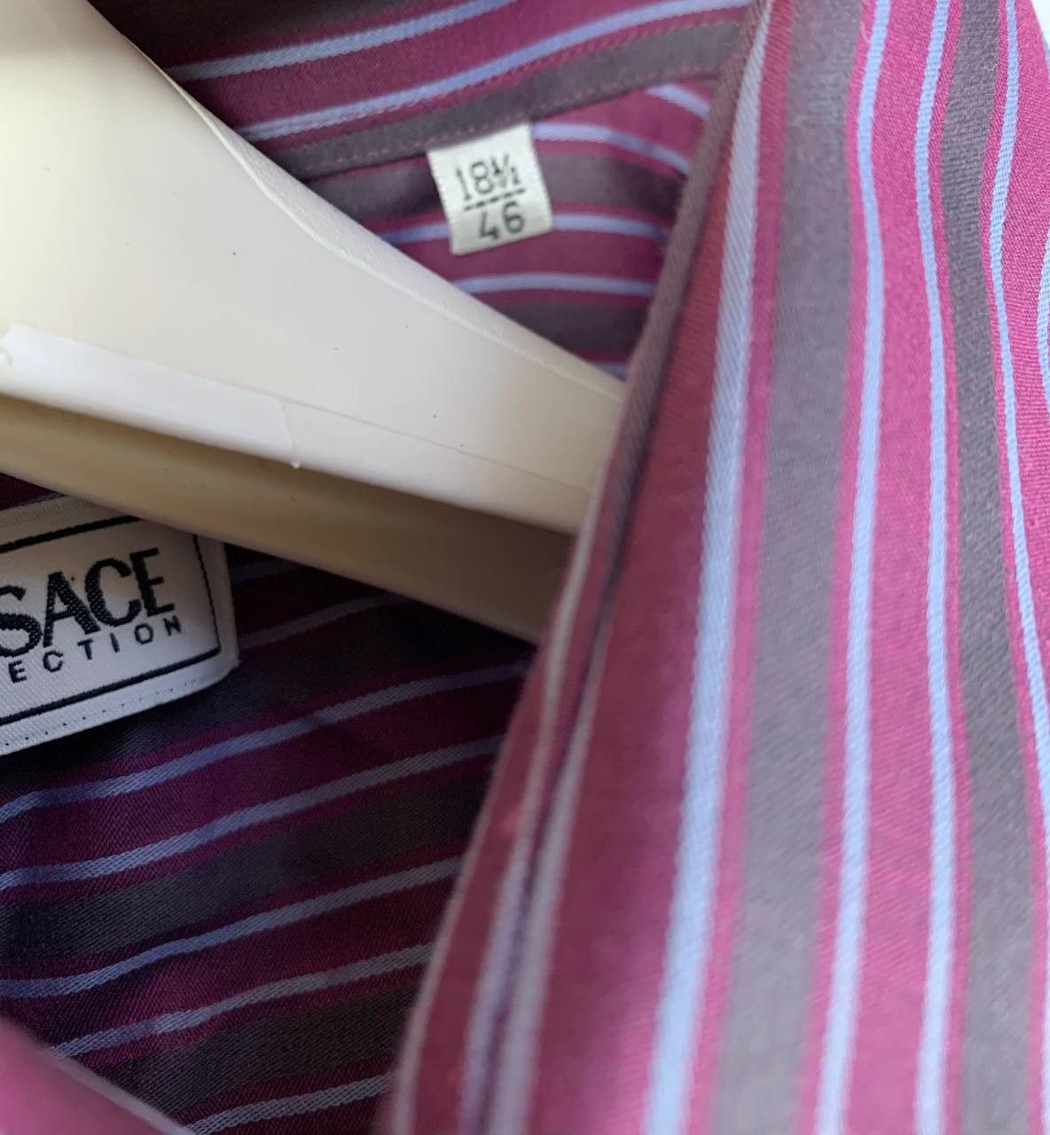 Versace Versace shirt button ups striped multi 46 Size US S / EU 44-46 / 1 - 5 Thumbnail