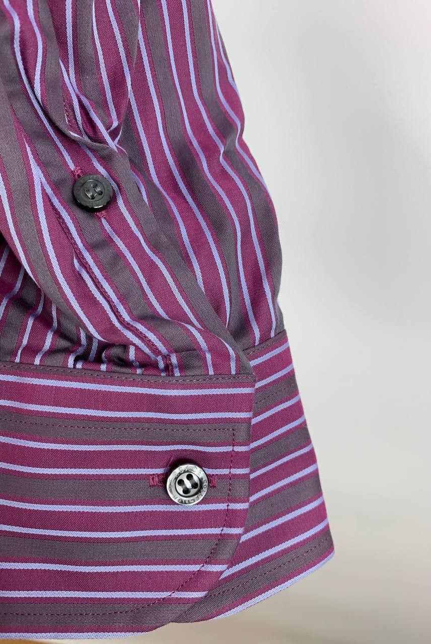 Versace Versace shirt button ups striped multi 46 Size US S / EU 44-46 / 1 - 8 Thumbnail