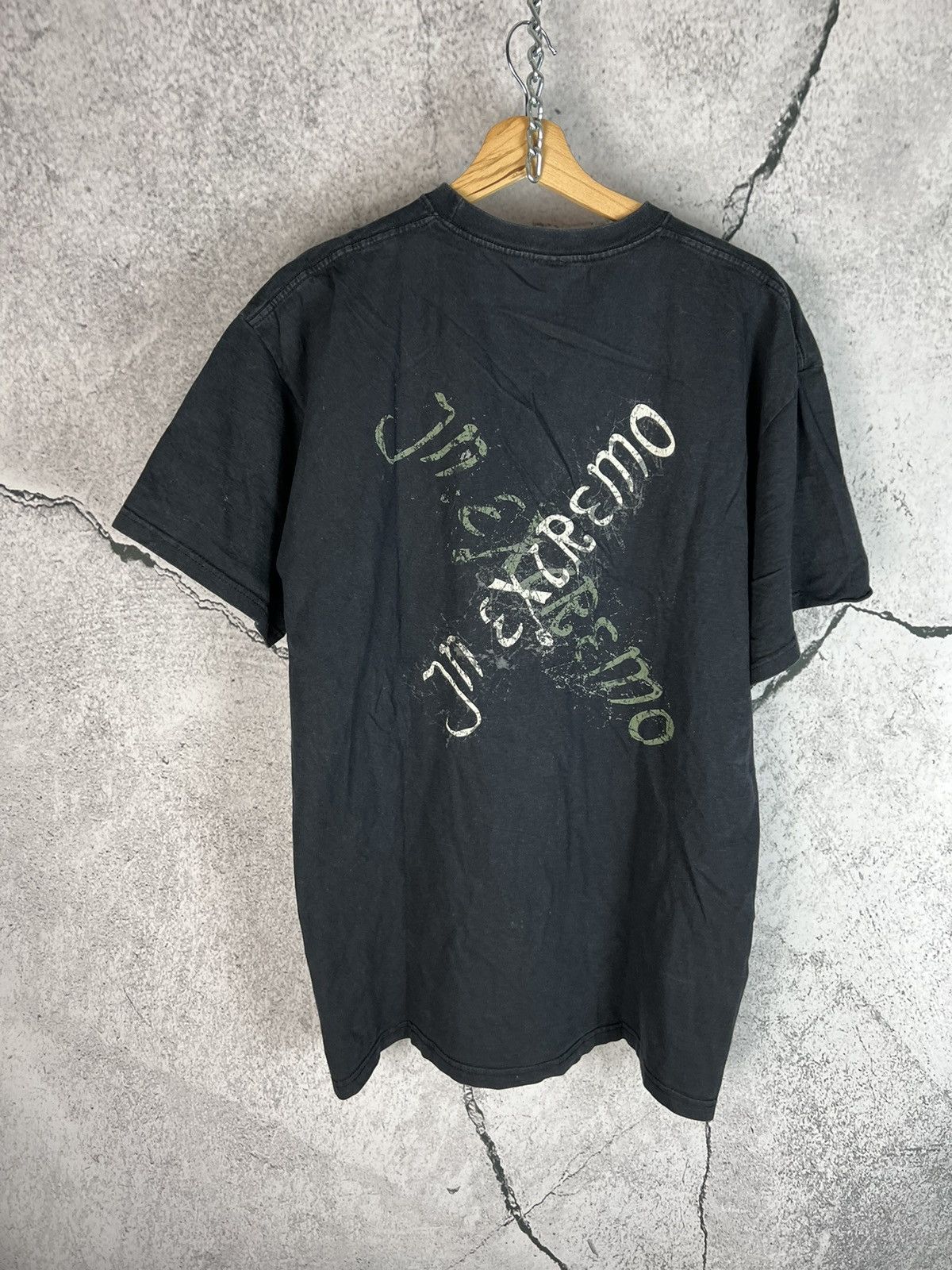 Band Tees × Vintage Vintage In Extremo Rock Metal Grunge Punk tshirt tee Washed Size US XL / EU 56 / 4 - 2 Thumbnail