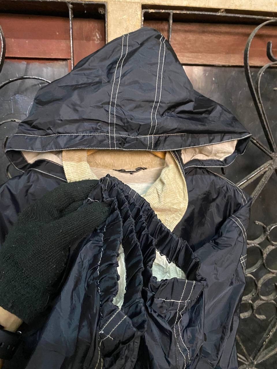 Japanese Brand CASUAL HOODED WINDBREAKER JACKET Size US L / EU 52-54 / 3 - 11 Thumbnail